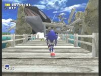 Sonic Adventure, capture d'écran
